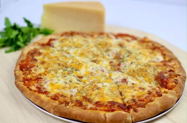 Order Cheese Pizza food online from Phlavz store, Orland Park on bringmethat.com