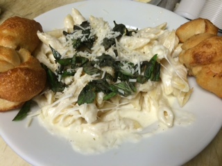 Order Penne Blanco food online from The Garlic Knot store, Denver on bringmethat.com