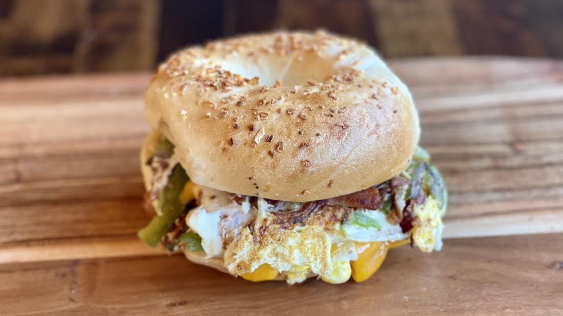 Order 8. Country Style Sandwich Breakfast food online from Empire Bagel store, Cross River on bringmethat.com