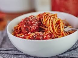 Order Spaghetti with Meatballs food online from Marzano Restaurant store, Oakland on bringmethat.com