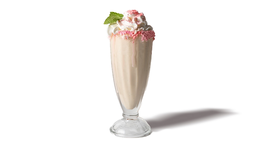 Order Winter Peppermint Eggnog Shake food online from Bareburger store, Closter on bringmethat.com