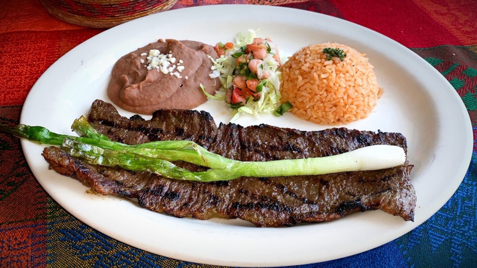 Order Carne Asada Dinner food online from Fiesta mexicana store, Chicago on bringmethat.com
