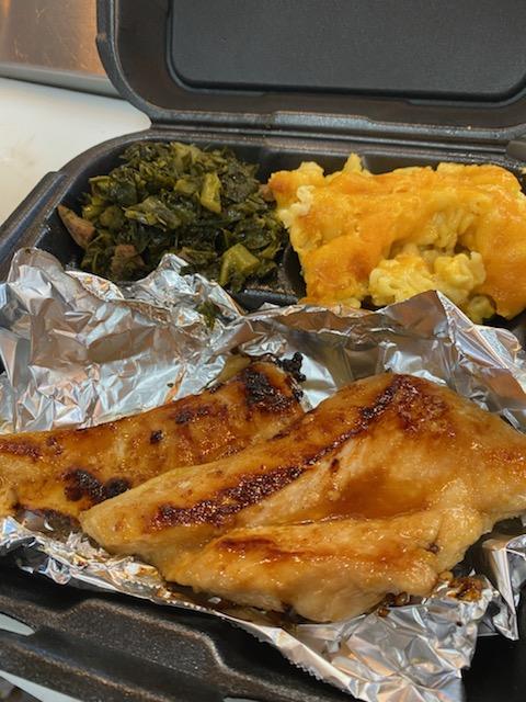 Order Honey garlicy chicken breast meal food online from Home Sweet Home Cooking store, Absecon on bringmethat.com