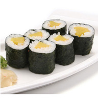 Order Oshinko Roll food online from Yum Asian Fusion & Sushi store, Commerce City on bringmethat.com