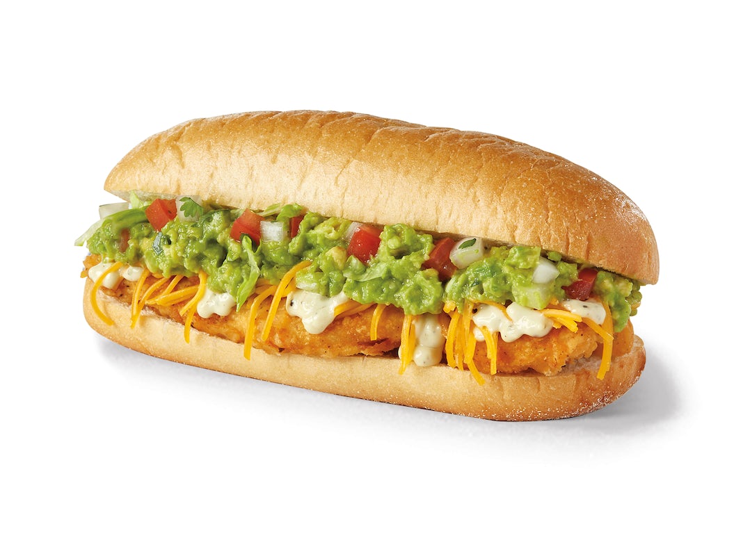 Order Crispy Chicken & Guac Torta food online from Del Taco store, Layton on bringmethat.com