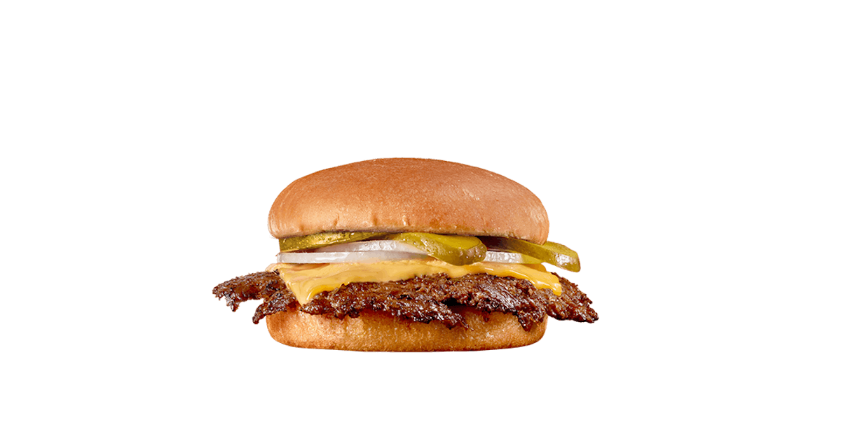 Order Single Steakburger with Cheese  food online from Steak 'n Shake store, Columbus on bringmethat.com