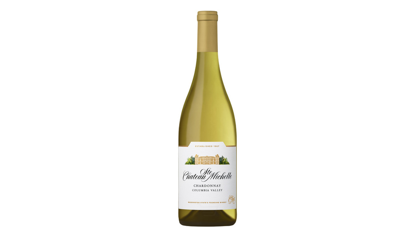 Order Chateau Ste Michelle Columbia Valley 100% Vinifera Rootstock Chardonnay 750mL food online from Ocean Liquor store, South Pasadena on bringmethat.com