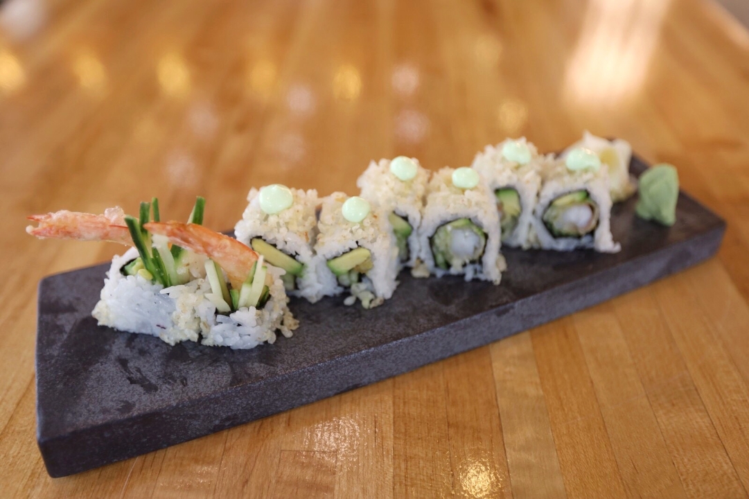 Order Shrimp Tempura Roll food online from Kanau Sushi store, Houston on bringmethat.com