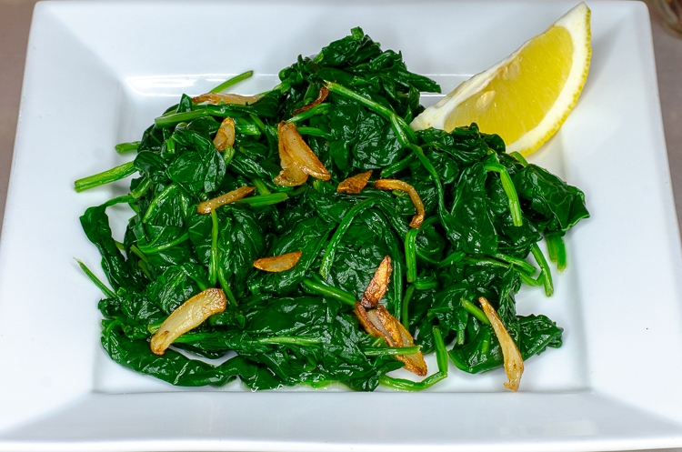 Order SIDE SPINACH food online from Tre Famiglia store, Haddonfield on bringmethat.com