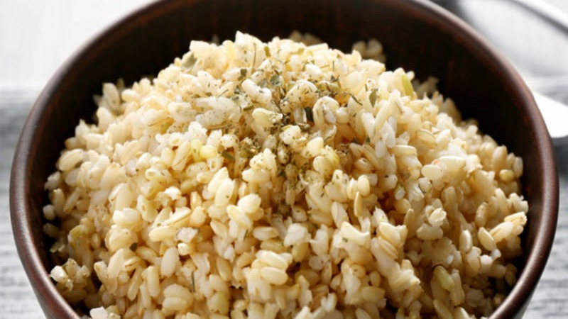 Order Bowl of Brown Rice food online from Poke Town store, Roseville on bringmethat.com