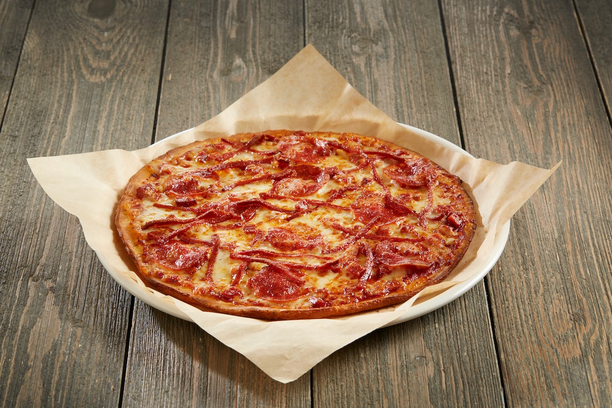 Order Gluten-Free Pepperoni Extreme food online from BJ's Restaurant & Brewhouse store, West Covina on bringmethat.com