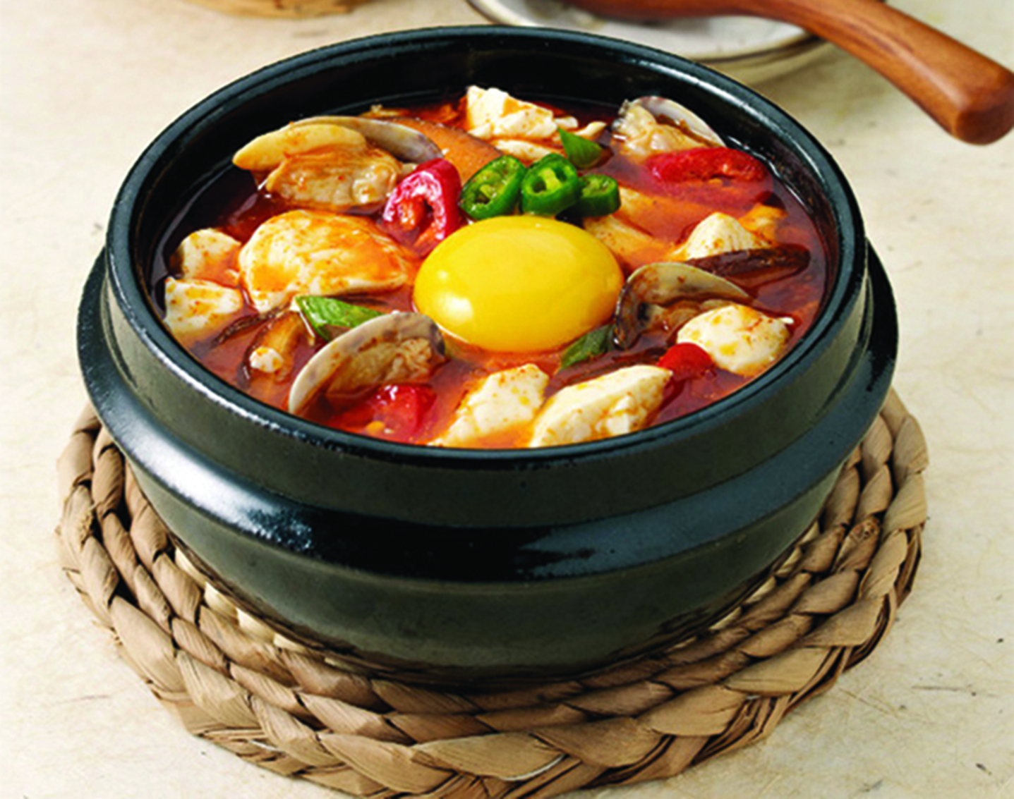 Order Soft Tofu Soup with Seafood food online from Zazang store, San Francisco on bringmethat.com