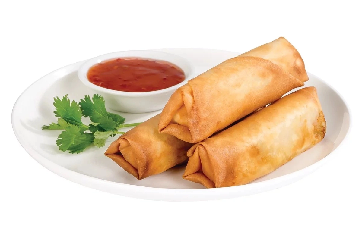 Order 1. Vegetable Spring Rolls（3） food online from Chen's Yummy House store, Dumont on bringmethat.com