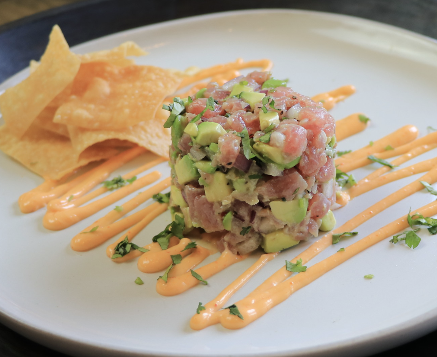 Order Ahi Tartare food online from Louise's Trattoria store, Los Angeles on bringmethat.com
