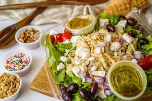 Order Mediterranean Salad food online from Counter Culture store, Bossier City on bringmethat.com