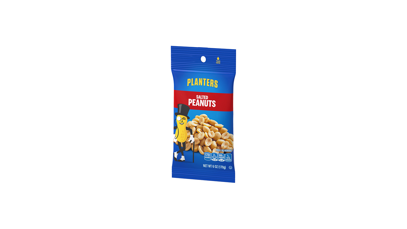 Order Planters Salted Peanuts 6oz food online from Extramile store, Los Angeles on bringmethat.com