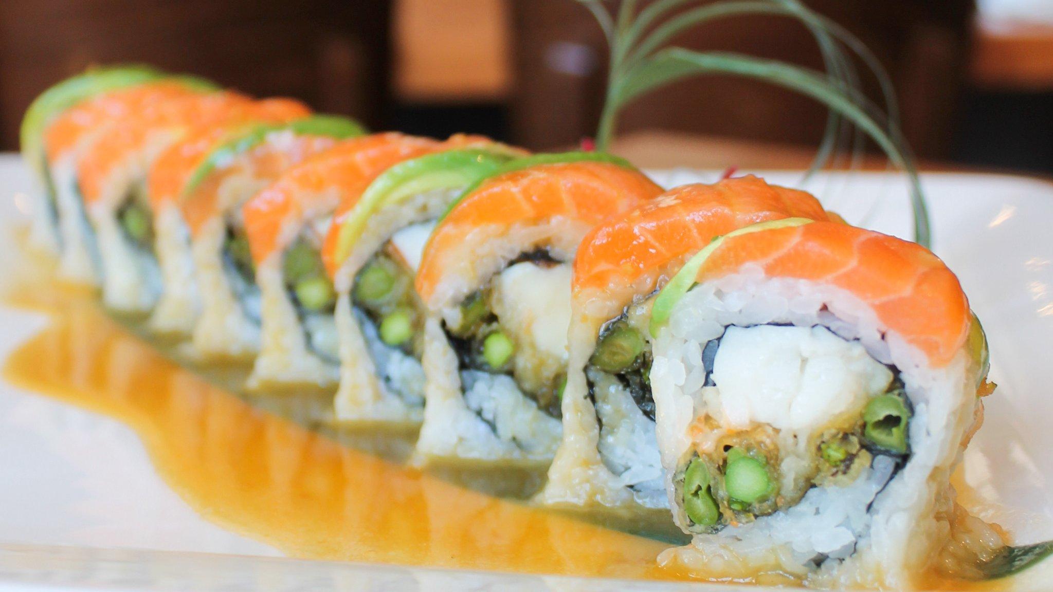 Order Glasshouse Roll food online from Hapa Sushi Grill and Sake Bar Lodo store, Denver on bringmethat.com