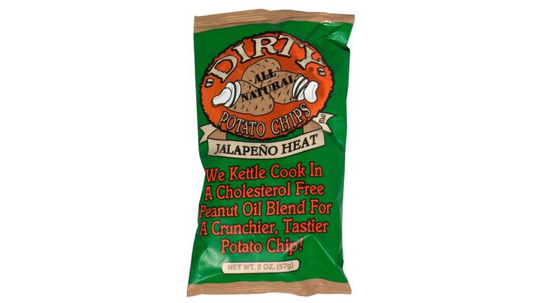 Order Dirty Jalapeno Heat Potato Chip food online from Trumbull Mobil store, Trumbull on bringmethat.com