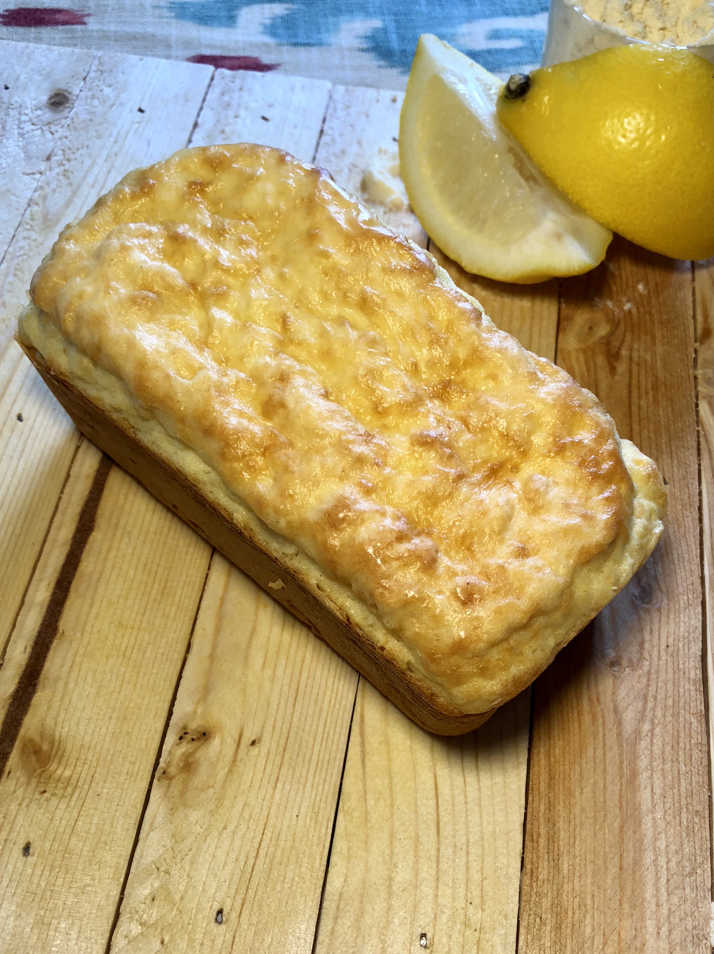Order Lemon Low Carb Protein Loaf food online from Carbless Craze Cafe store, Youngstown on bringmethat.com