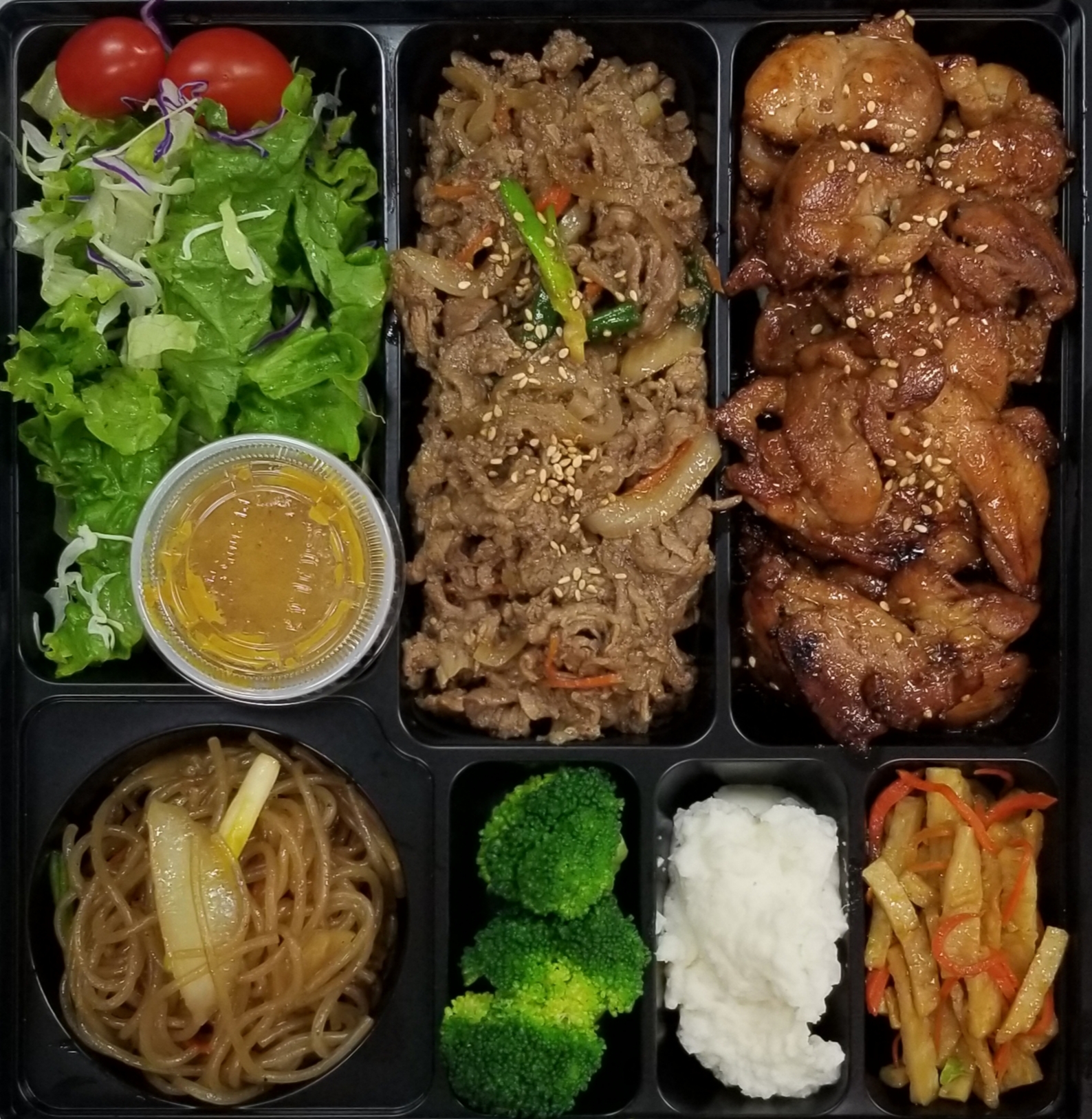 Order Bulgogi + Chicken food online from Road to Seoul Korean BBQ store, Los Angeles on bringmethat.com