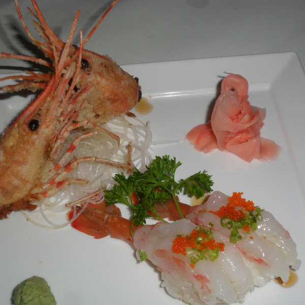 Order Sweet Raw Shrimp Sushi food online from Ken of Japan store, Simi Valley on bringmethat.com