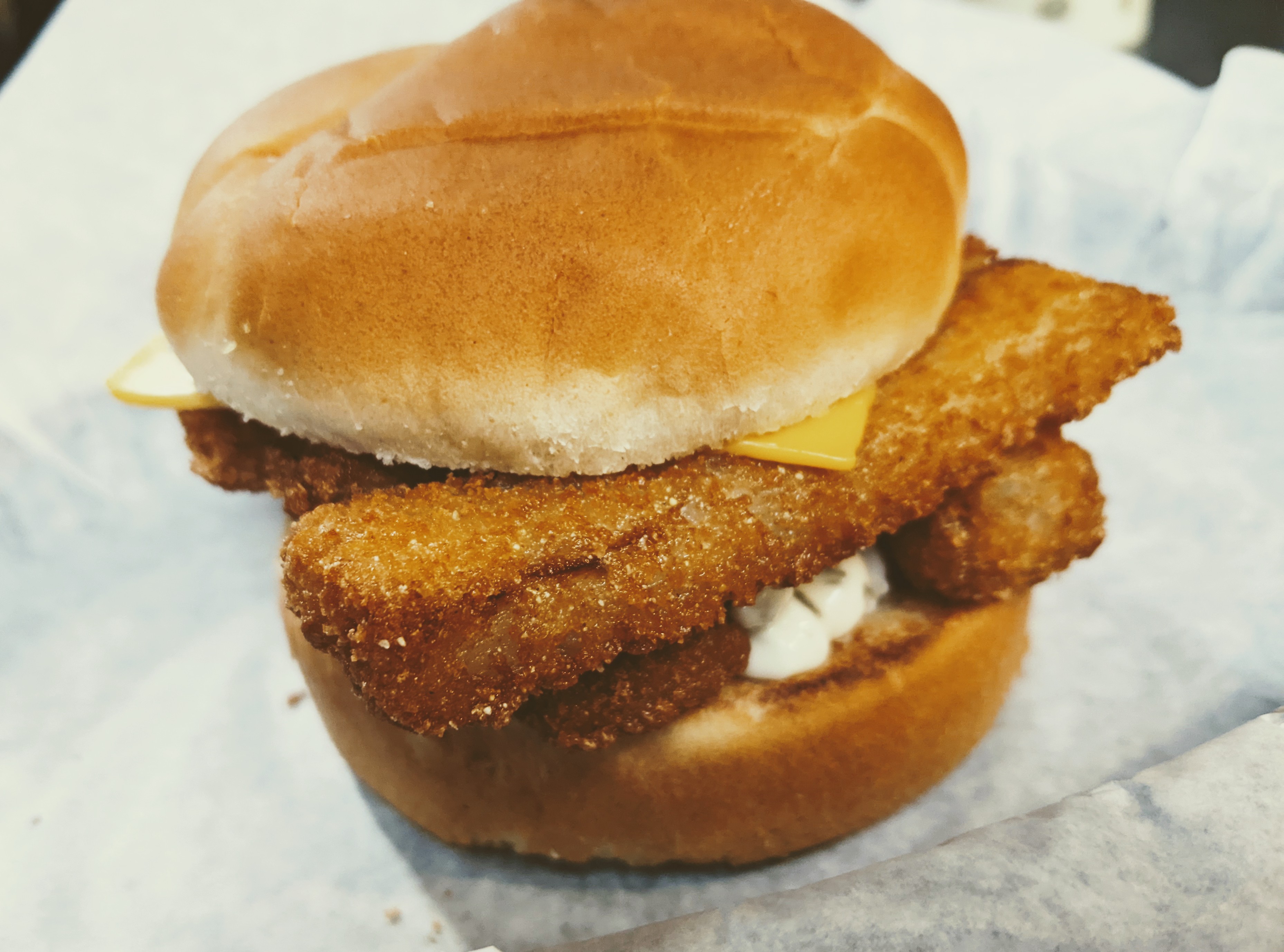 Order Fishstick Sandwich food online from Hilltop Grill store, Creve Coeur on bringmethat.com