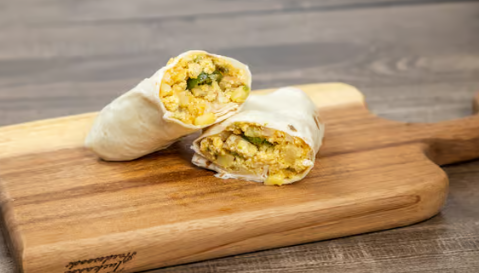 Order Vegetarian Breakfast Burrito food online from Froth Ice Cream store, Haslet on bringmethat.com