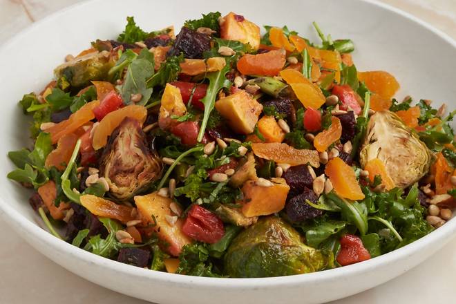 Order Warm Roasted Local Veggie Salad food online from Silver Diner store, Cherry Hill on bringmethat.com