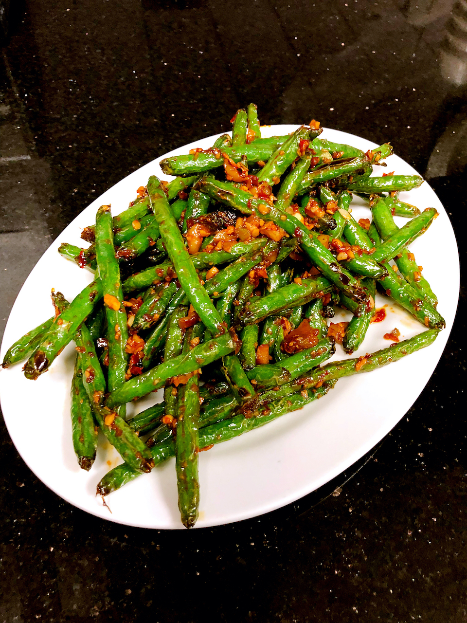 Order Spicy Green Beans/ 干煸四季豆 food online from Chef Tang store, Vista on bringmethat.com