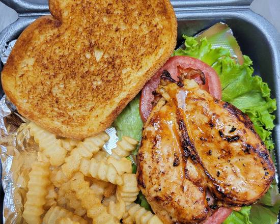 Order Grilled Chicken Sandwich food online from Rhodes Casual Dining store, LaGrange on bringmethat.com