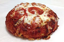 Order Pepperoni Tomazzo Bagel food online from The Great American Bagel store, Orland Park on bringmethat.com