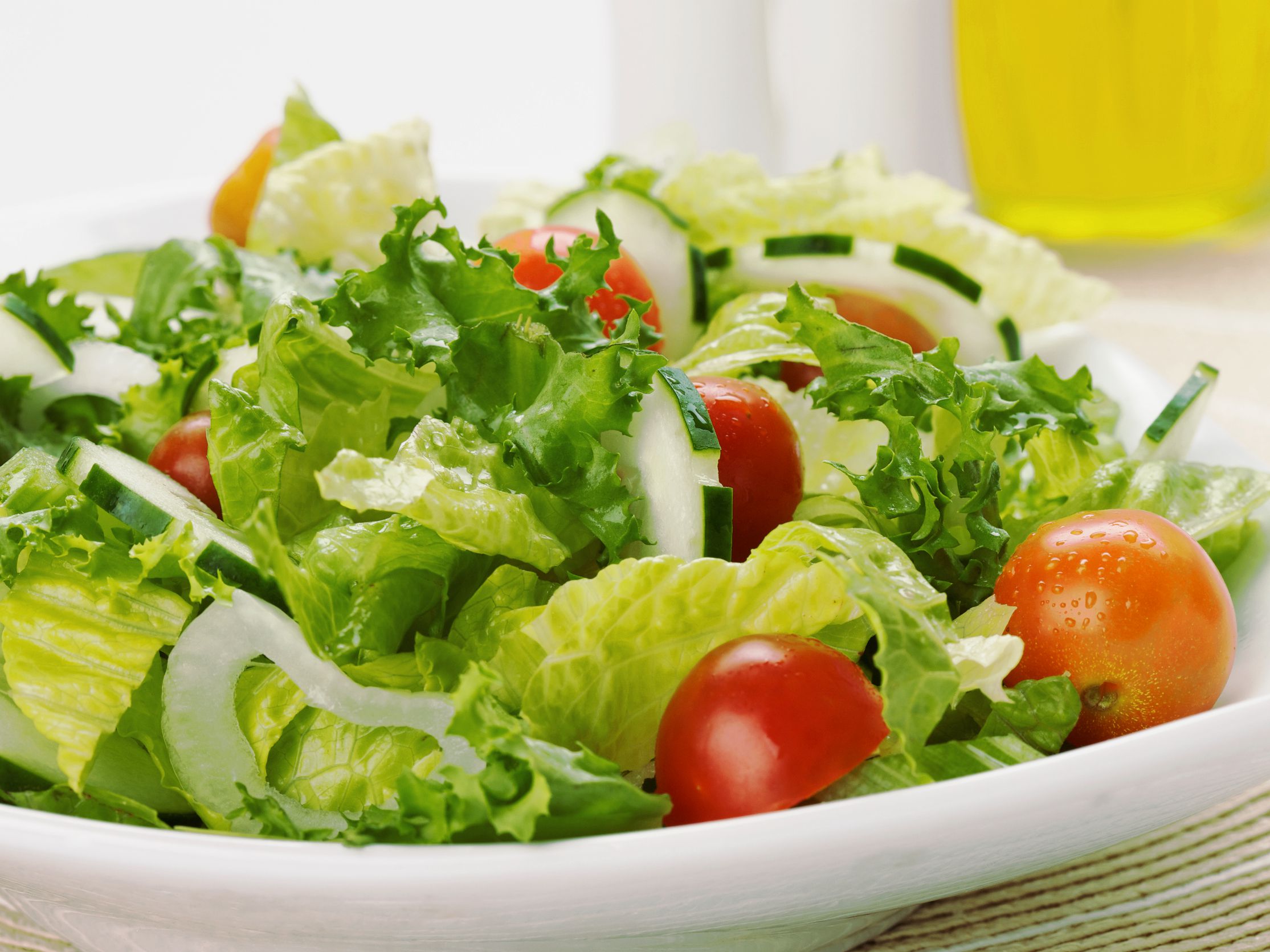 Order Fresh Green Salad food online from Tandoor-A-India store, Playa Del Rey on bringmethat.com