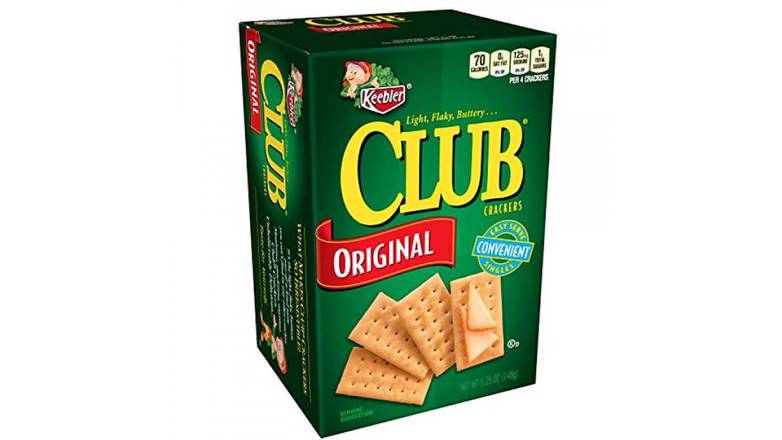 Order Keebler Original Club Crackers food online from Trumbull Mobil store, Trumbull on bringmethat.com