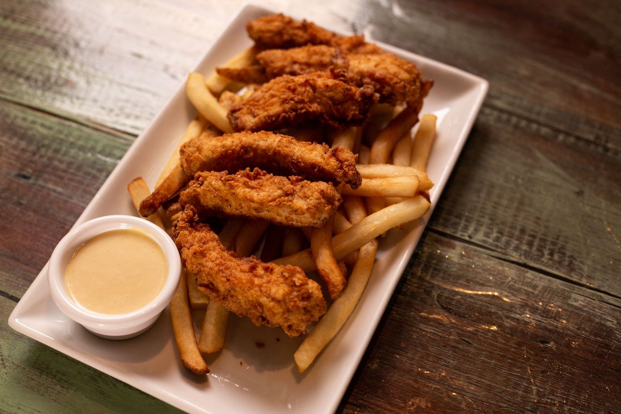 Order Chicken Finger Basket food online from Uncle Buck Fish Bowl And Grill store, Bridgeport on bringmethat.com
