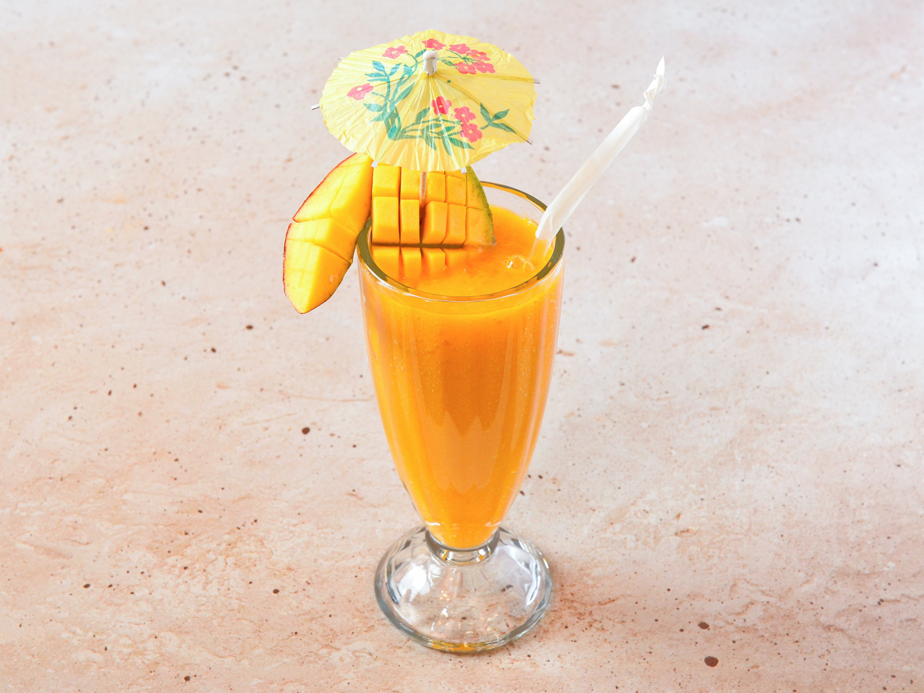 Order Mango Juice food online from The Clay Oven Indian Restaurant store, Roxbury Township on bringmethat.com