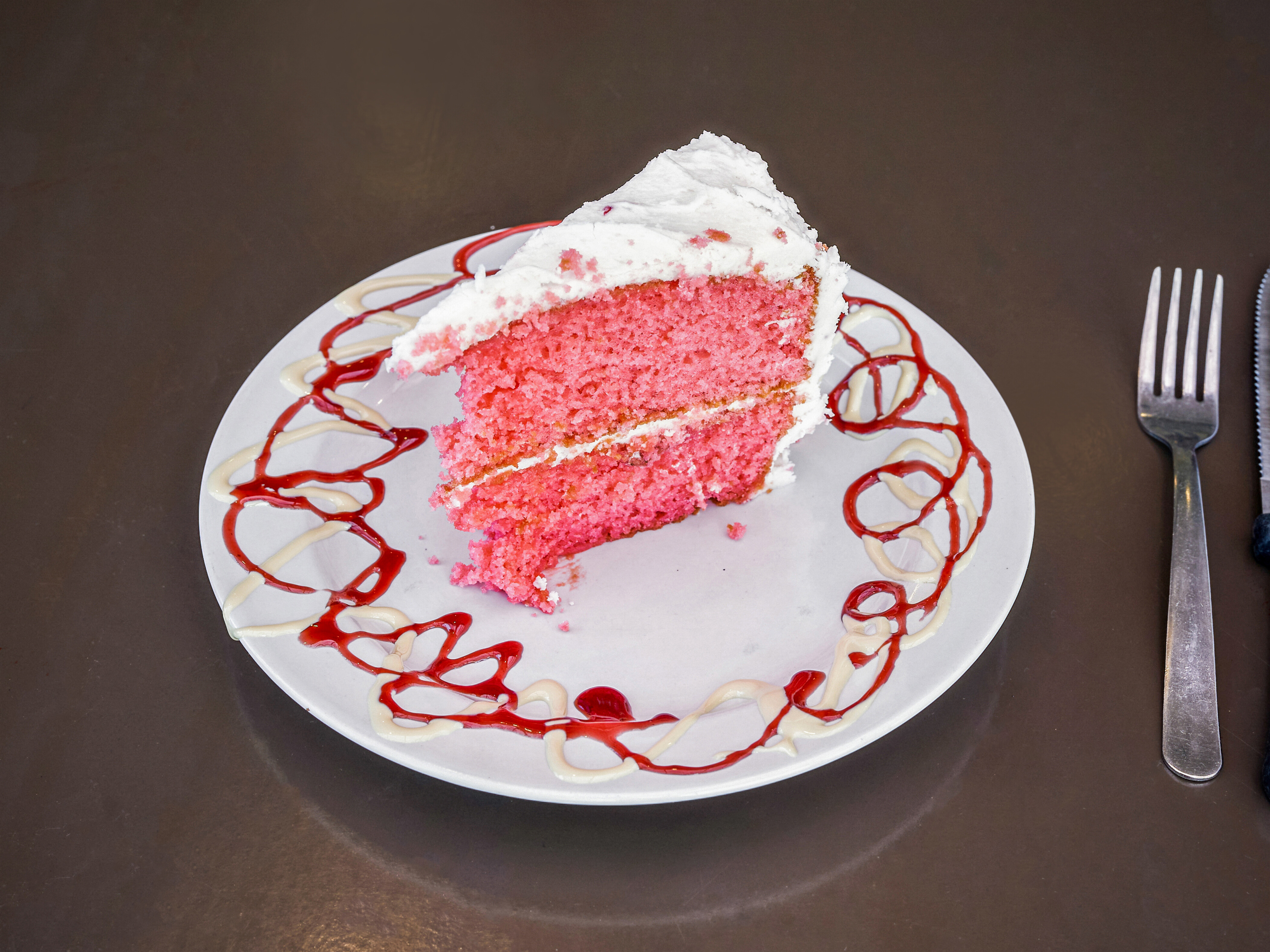 Order Strawberry Cake food online from North Point Grill store, Winston-Salem on bringmethat.com