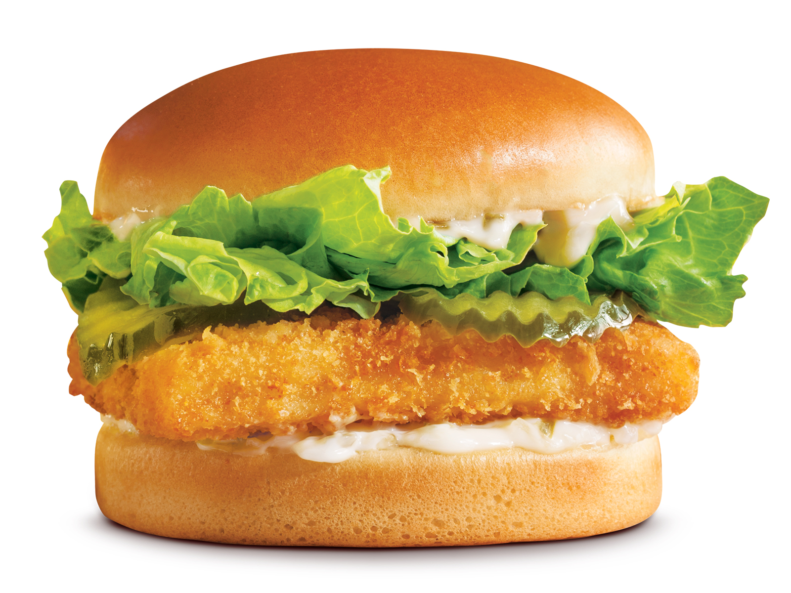 Order Big Fish Sandwich food online from Burger King store, Streamwood on bringmethat.com