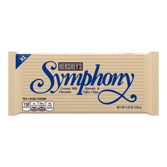 Order Hershey's Symphony Creamy Milk Chocolate, Almonds & Toffee Chips food online from CVS store, FOWLER on bringmethat.com