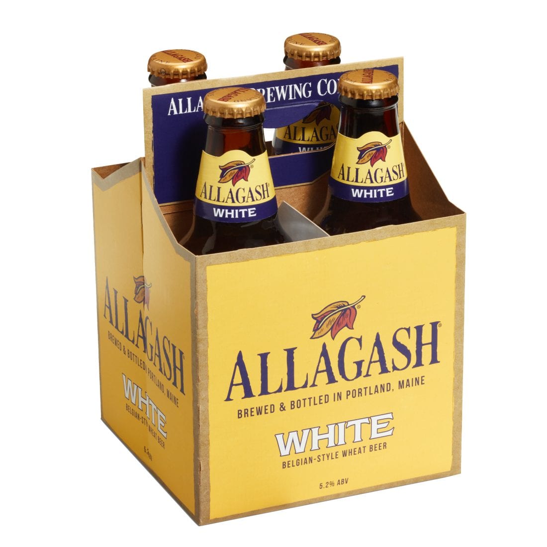 Order Allagash White Ale Beer 4 Pack Bottle food online from Mirage Wine & Liquor store, Palm Springs on bringmethat.com