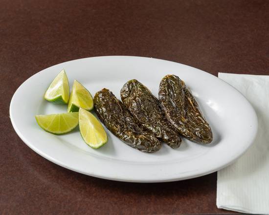 Order Chiles Asados ( Fried Jalapenos  ) food online from Los Burritos Tapatios store, Bolingbrook on bringmethat.com