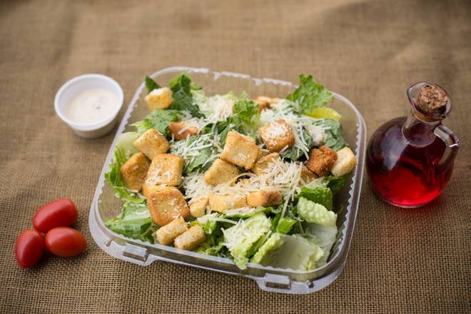 Order Medium Caesar Salad food online from Pizza Express store, Albany on bringmethat.com