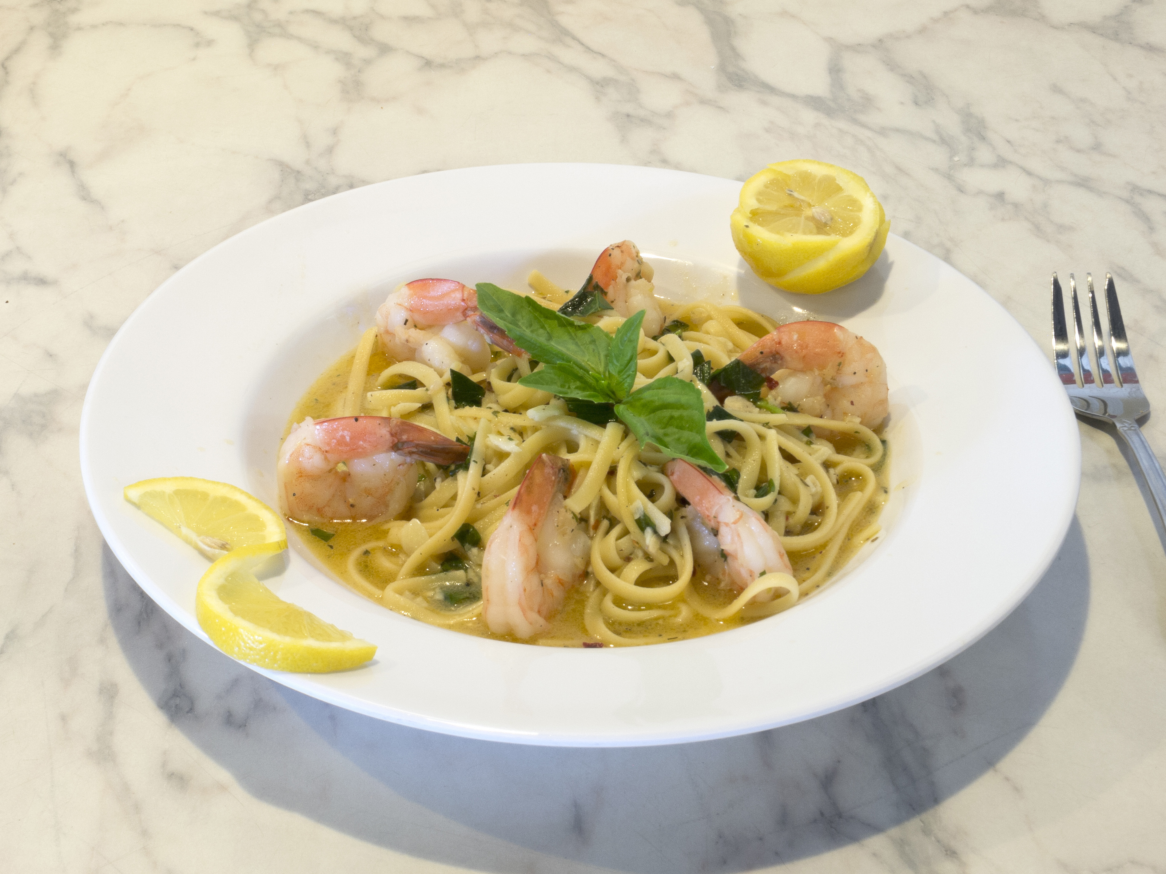 Order Shrimp Scampi Dinner Special food online from Luigis Pizza store, Frisco on bringmethat.com