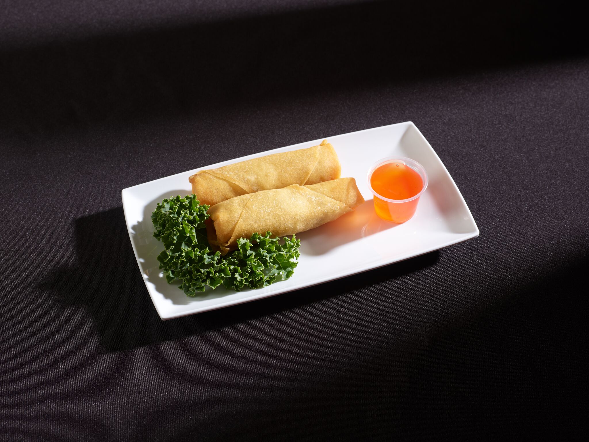 Order A3. Vegetable Spring Roll food online from China King Chinese Restaurant store, Morrow on bringmethat.com