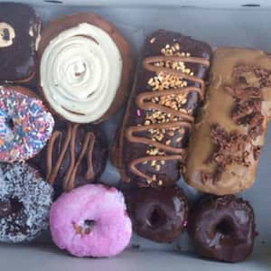 Order Favorite Dozen food online from Legendary Doughnuts Federal Way store, Federal Way on bringmethat.com