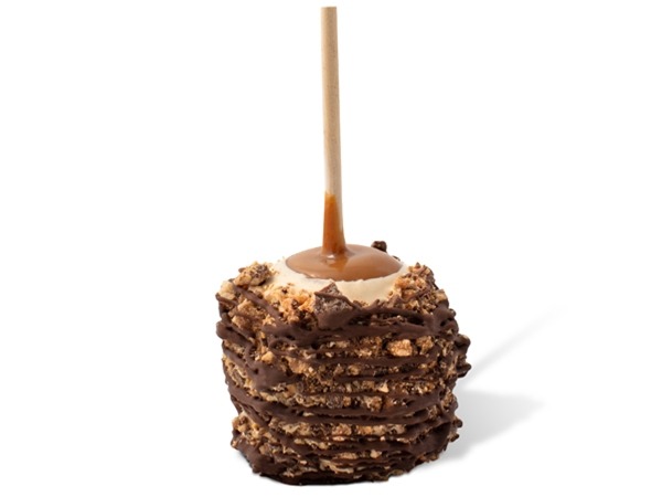 Order Caramel Apple featuring Snickers Bar food online from Rocky Mountain Chocolate Factory store, Salt Lake City on bringmethat.com