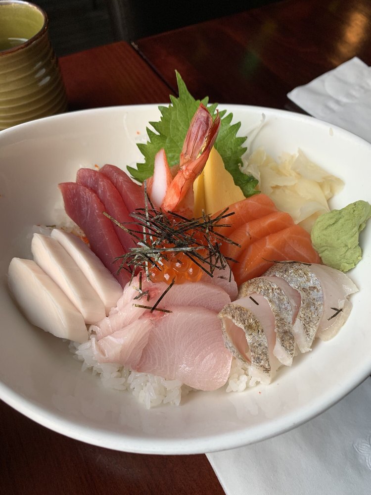 Order Chirashi Entree food online from Asuka sushi store, New York on bringmethat.com
