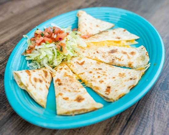 Order CV Quesadilla food online from Chile Verde Cafe store, Columbus on bringmethat.com