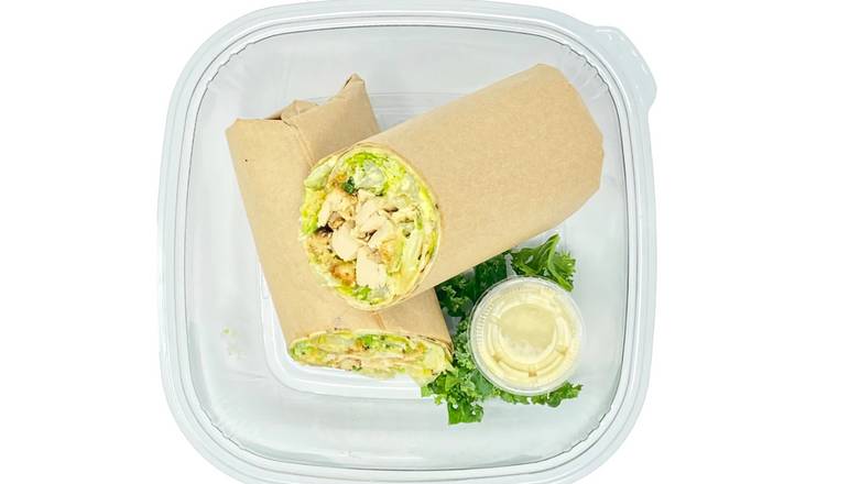 Order Hail Vegan Caesar Chick'n  Wrap food online from Kreation store, El Segundo on bringmethat.com