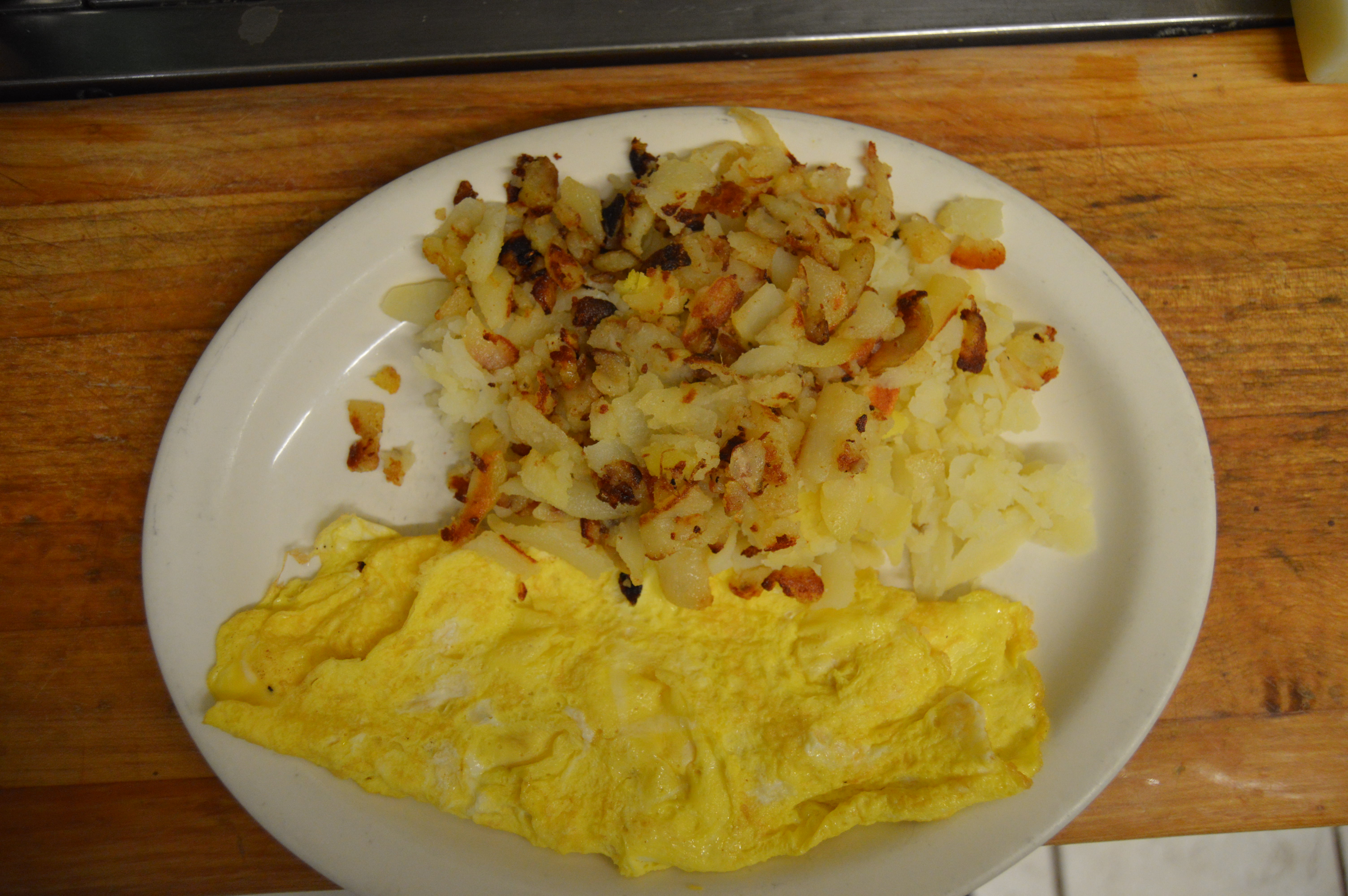Order Cheese Omelette food online from Angelas Family Restaurant store, Cleveland on bringmethat.com