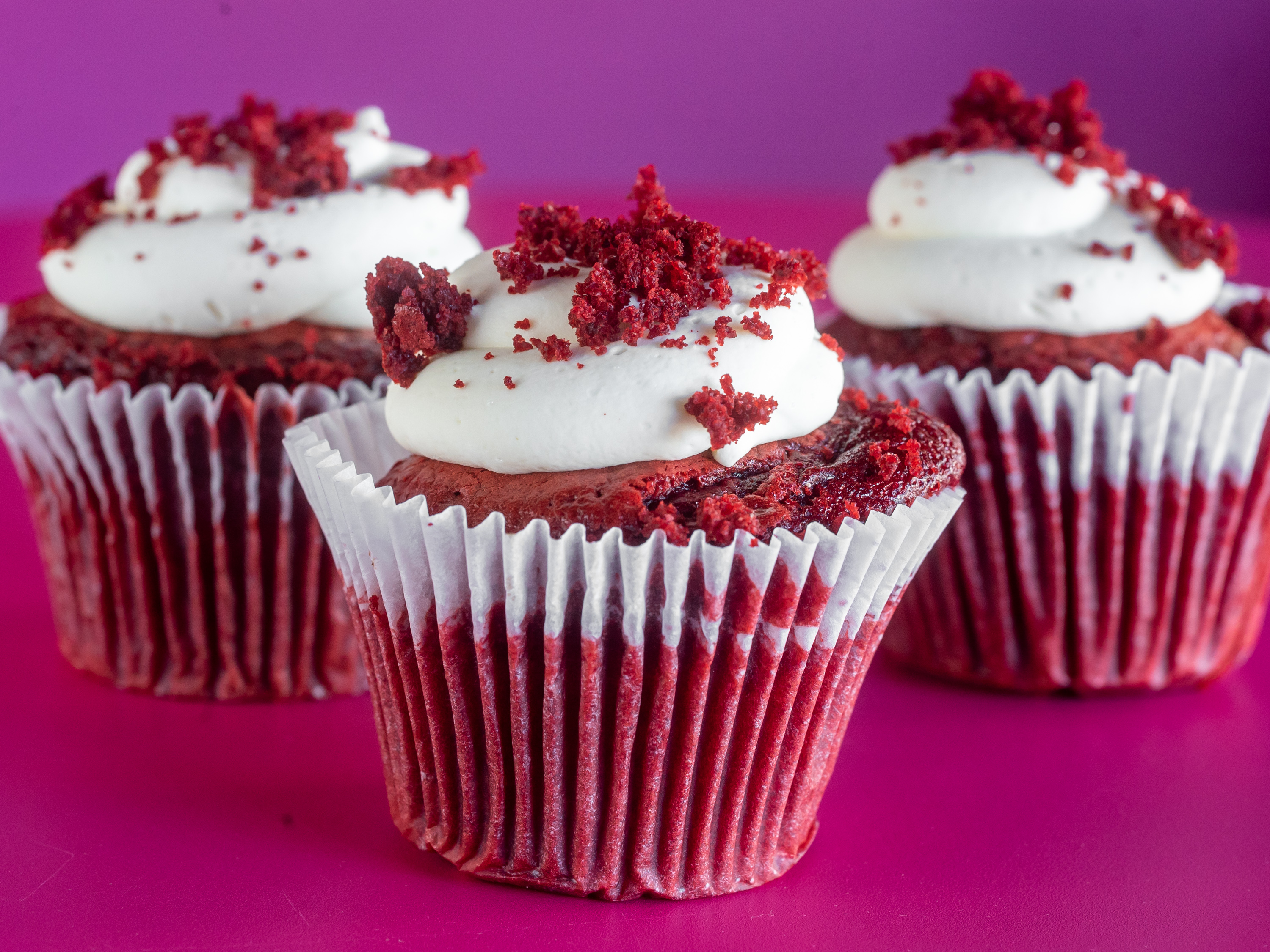Order Red Velvet Cupcake food online from Busy Boss Bakery store, Cleveland on bringmethat.com